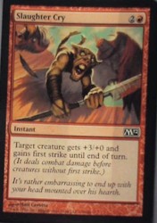 Slaughter Cry - Magic 2012 (M12) #155