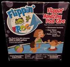 Flippin' FROG Floating Chlorine Sanitizer King Technology New Open Box