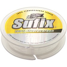 Sufix 33 Yard 100 Fluorocarbon Invisiline Leaders - Clear