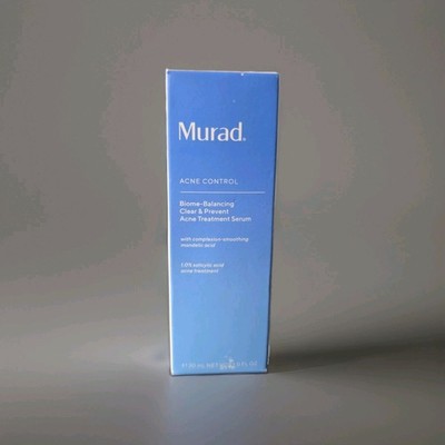 Murad Serum 1.0 oz / 30 ml Biome-Balancing Acne Treatment Exp 02/2027