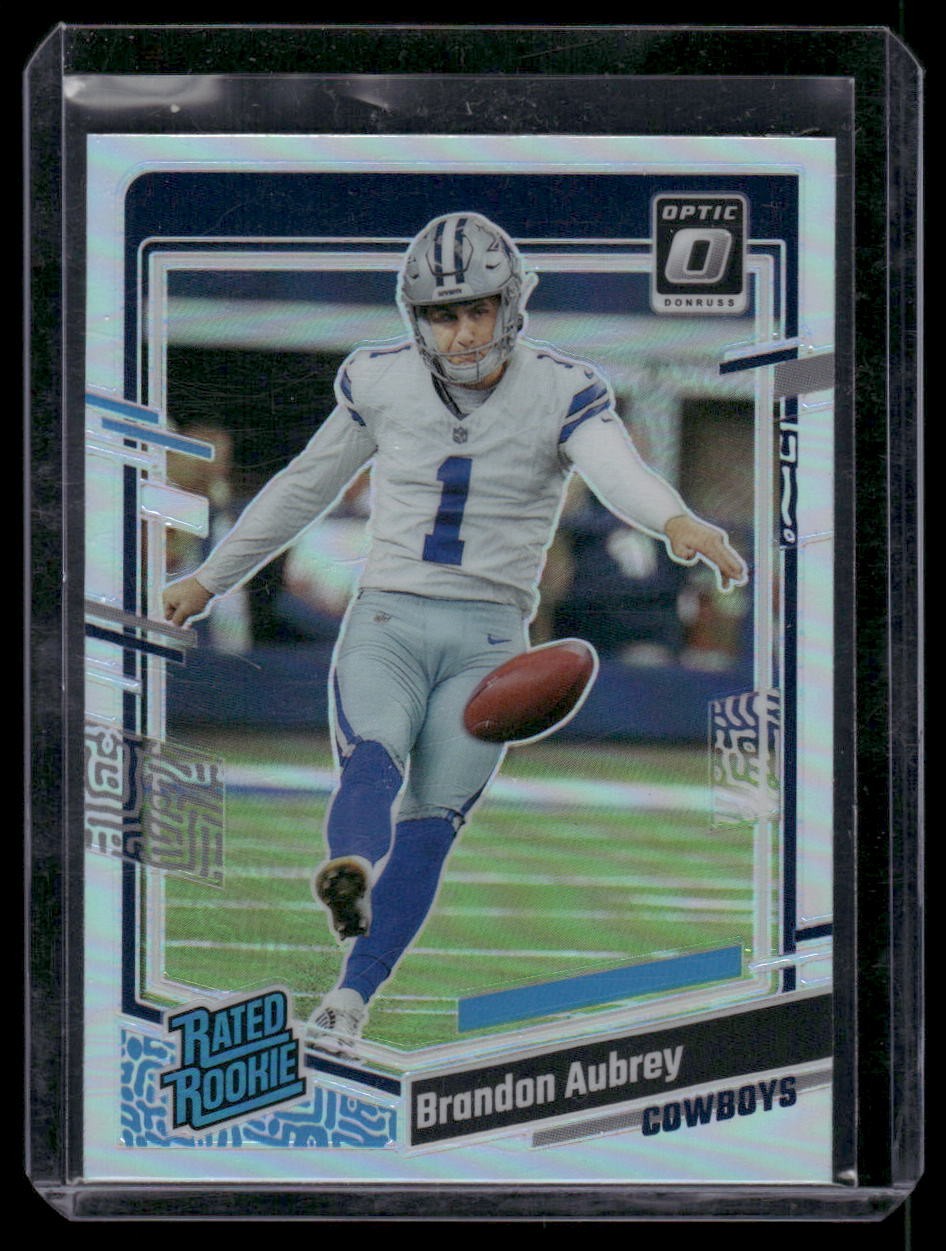 2023 Donruss Optic #226 Brandon Aubrey Holo
