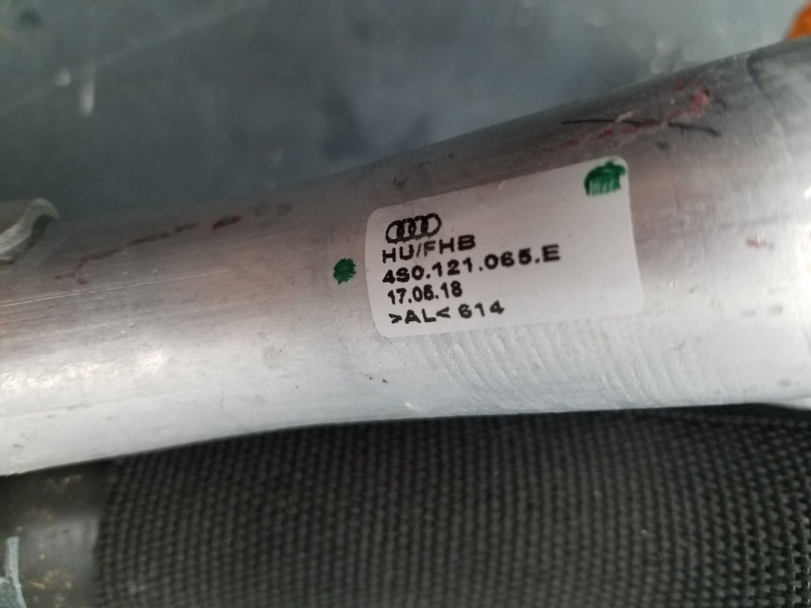 2018 Audi R8 Front Radiator Hoses / Pipes #1993 S2