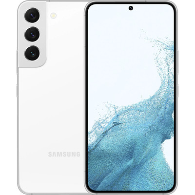 Samsung Galaxy S22+ SM-S906U Unlocked 128GB Phantom White B Medium Burn