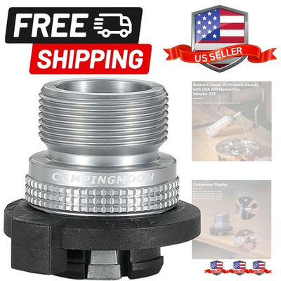 #ad Butane to Propane Converter 8oz Nozzle Type Butane Canister to 1LB Propane De... $22.76