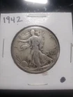 1942 Walking Liberty Silver 1/2 Dollar