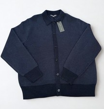 Slate & Stone Knit Cardigan Navy Size XL NWT Classic Minimalist Button Up