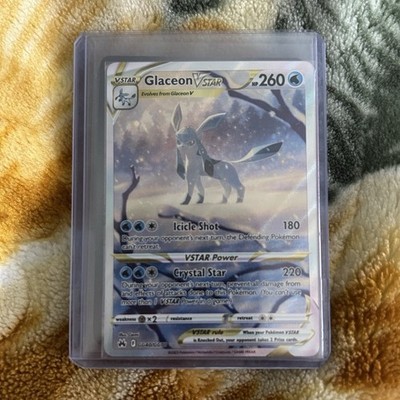 Glaceon VSTAR GG40/GG70 Crown Zenith Galarian Gallery Holo UR 260HP EN