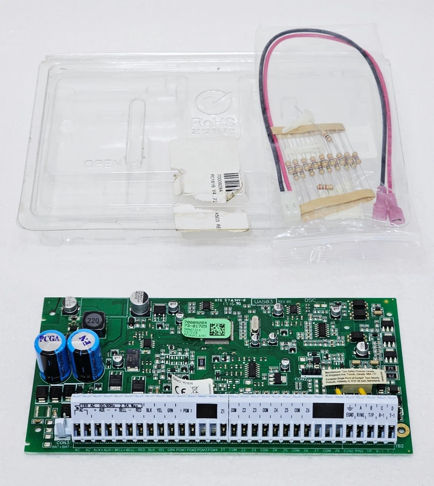 DSC PC1616 UA503/70009284/PC1616UA503 Alarm System Motherboard (Neu Offen Box - Bild 3 von 4