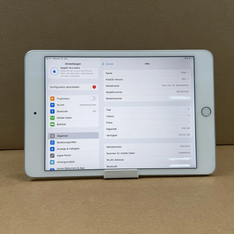 Apple iPad mini (5th generation) · 256GB · Cellular, Foto 3 von 4