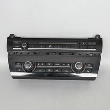 2011-2016 BMW 528i 535i 550i M5 Audio Climate Temperature Control Panel WORN OEM