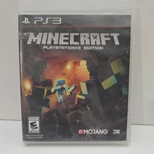 Minecraft PS3 Edition Sony PlayStation 3 2014 Complete 