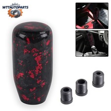 Universal Black Carbon Fiber Manual Wred Forged Gear Shift Knob Lever Shifter Universal Black Carbon Fiber Manual Wred Forged Gear Shift Knob Lever Shifter