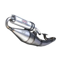 Auspuffanlage LeoVince Hand Made TT Mit Zulassung FüR Peugeot Ludix 50 2004-2012