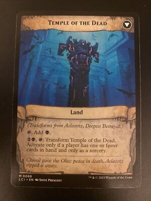 Aclazotz, Deepest Betrayal Temple of The Dead MTG Lost Caverns Of