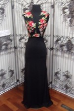 SR648 MORI LEE 99071 BLACK  $499 SZ 6  BLACK TIE SAMPLE PROM FORMAL DRESS GOWN