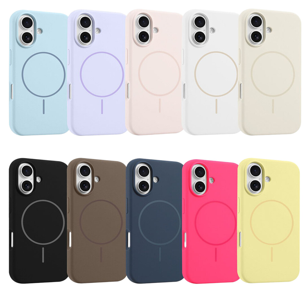 Silicone Magnetic Cell Phone Case Luxury Liquid Silicone Magsafe Magnetic Phone Case For IPhone 14 15 16 Pro Max Silicone Magnetic Cell Phone Case Luxury Liquid Silicone Magsafe Magnetic Phone Case For IPhone 14 15 16 Pro Max