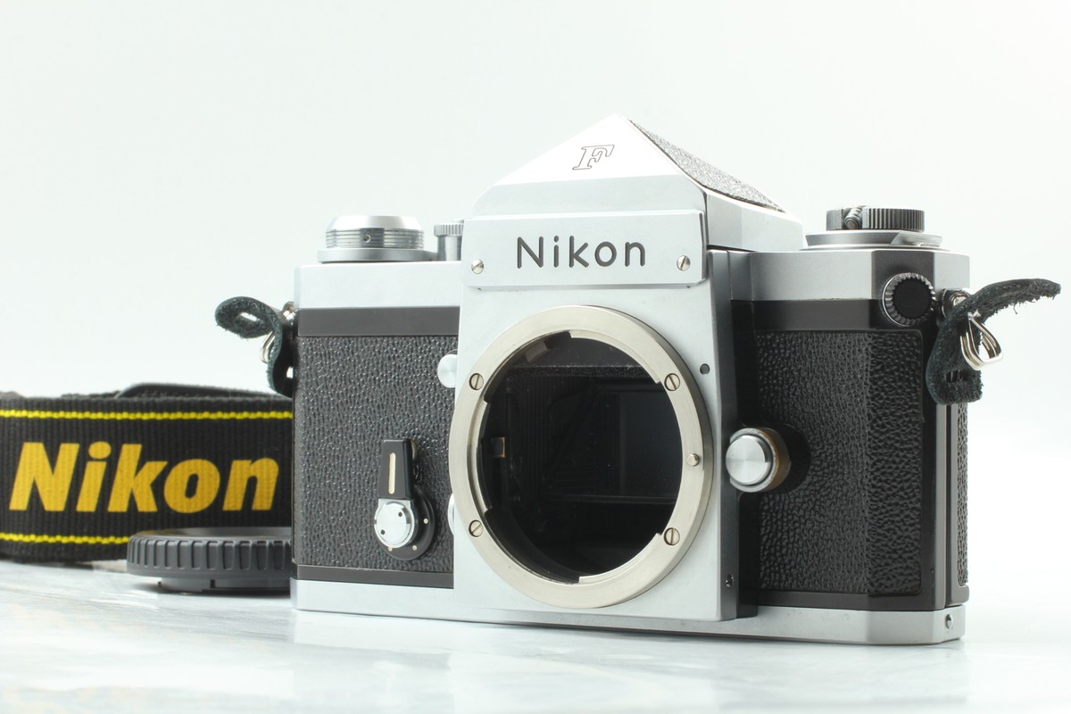 SN/ 736XXXX [TOP MINT Strap] Nikon F Eye Level Apollo Silver