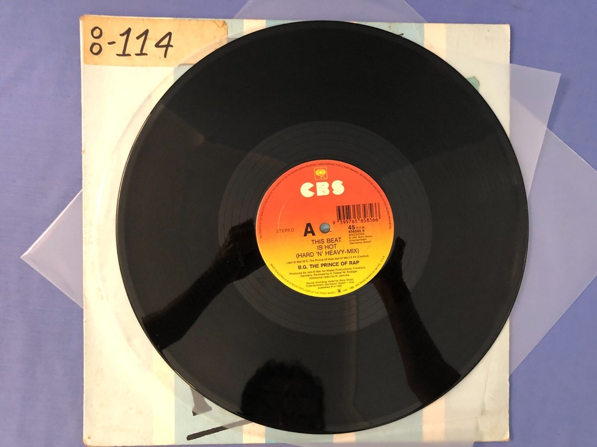 B.G. The Prince Of Rap This Beat Is Hot (Hard 'n' Heavy-mix) 12