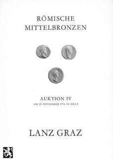 aus Sammlung Marquis de HOHENKUBIN Lanz Graz IV. 1974 Römische Mittelbronzen