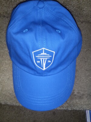 SEATTLE SOUNDERS SEPTEMBER 18 2024 SGA 50TH ANNIVERSARY LOGO HAT CAP UNWORN