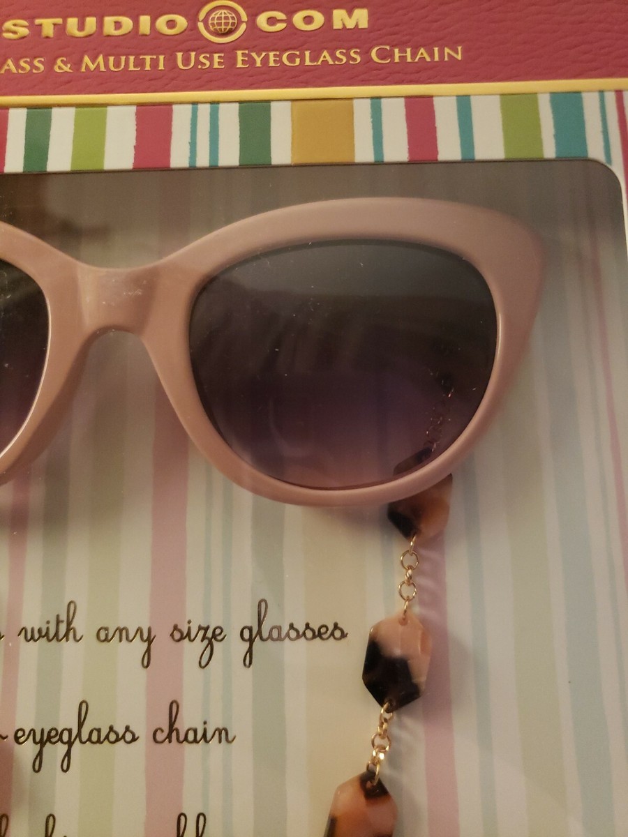 Max Studio Pink Cat-Eye Sunglasses Max studio Cat main image 2