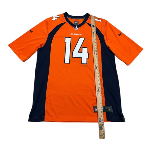 Nike NFL Denver Broncos Jersey Men Large #14 Latimer On Field Orange Authentic - Picture 4 of 12
