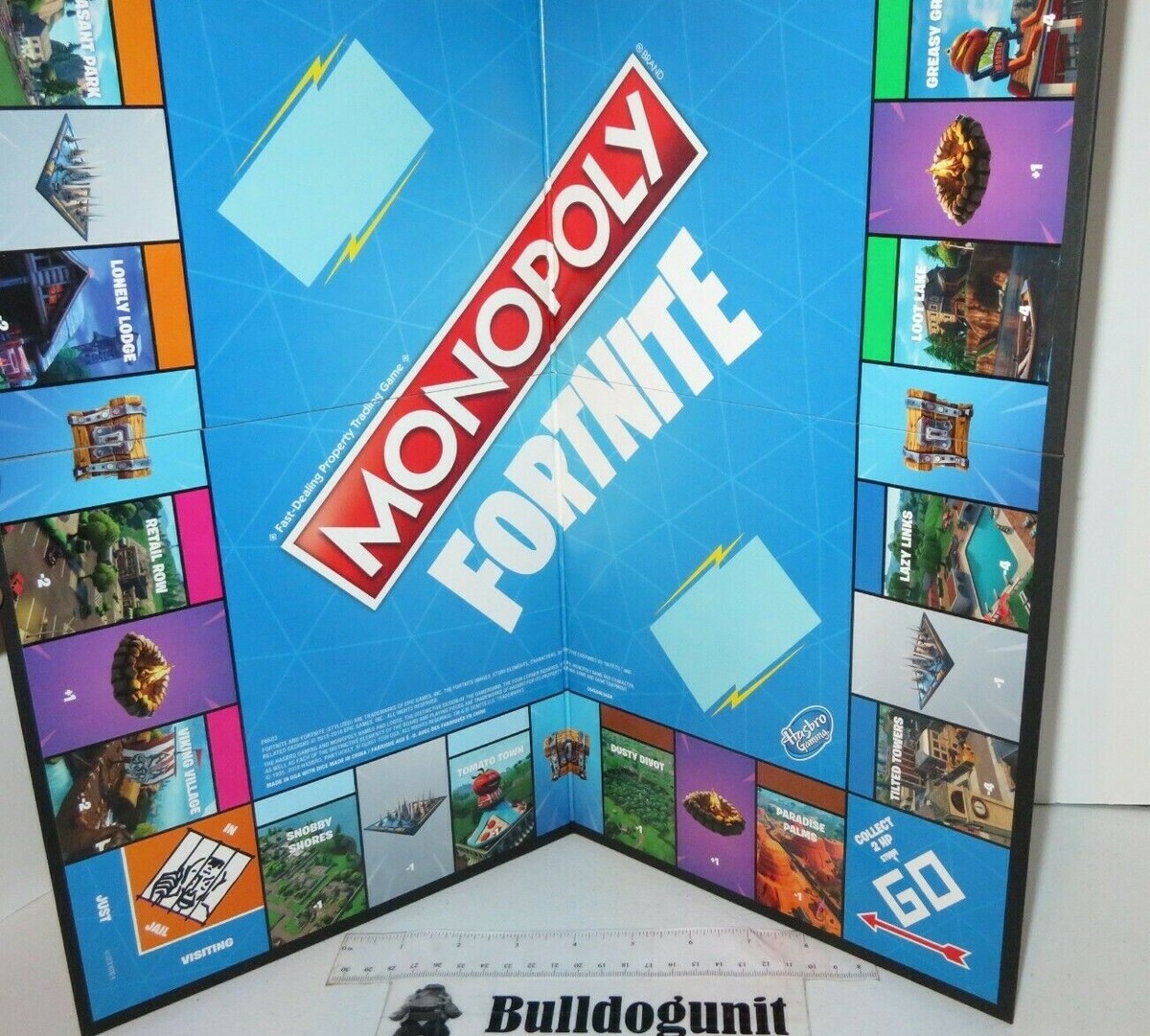 2018 Monopoly Fortnite Board Game Board Part Only Hasbro