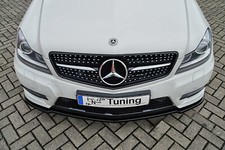 Bi Spoilerschwert Front ABS Mercedes Benz C-Klasse W204 AMG ABE Sonderaktion