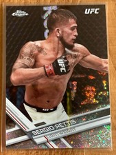 2017 UFC Topps Chrome Diamond Hot Box Sergio Pettis #6 (B1052)