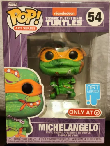 Funko Pop #54 Michaelangelo TMNT Teenage Mutant Ninja Turtles Art Series Target