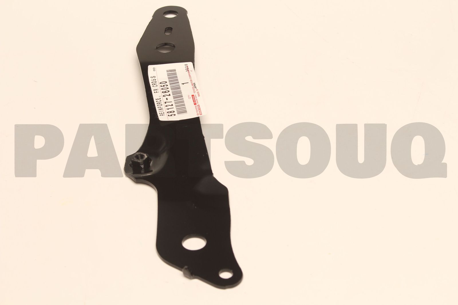 5812726050 Genuine Toyota REINFORCE, FRONT CROSS TO FRONT PANEL 
