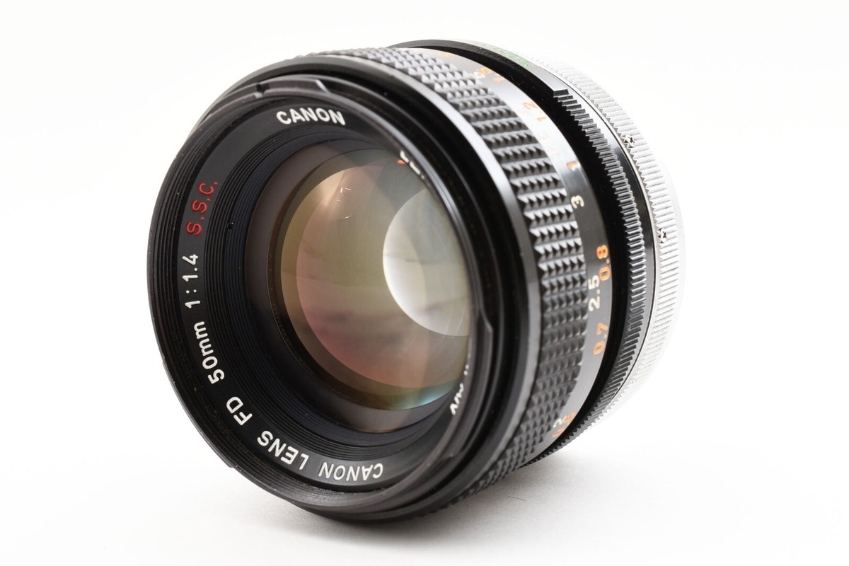 CANON FD 50mm F1.4 SSC MF Std Lens For FD Mount Japan