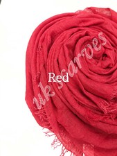 New Style Crinkle Scarf  Hijab  Plain Maxi Headscarf Crimp Scarves Shawl Ruffle 
