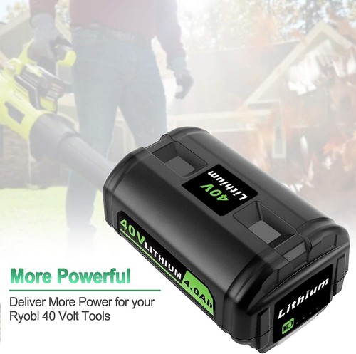 Battery For Ryobi 36V 40V Li-ion 4.0Ah heavyduty RY40500 BPL3626 RLT3600C RCS36 - Picture 5 of 5