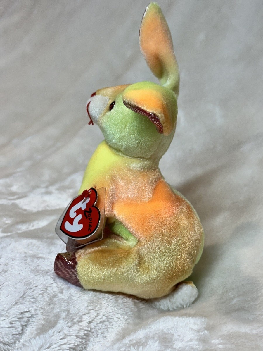 Rabbit♡　1005 Ty Beanie Baby Rabbit Zodiac - MWMT (Rabbit Chinese Zodiac
