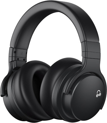 Auriculares inalámbricos con cancelación de ruido sobre la oreja Bluetooth