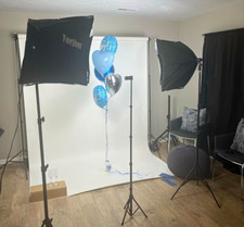 Photography Photo Backdrop Background Paper Photoshoot Arctic White 53''x16.5'