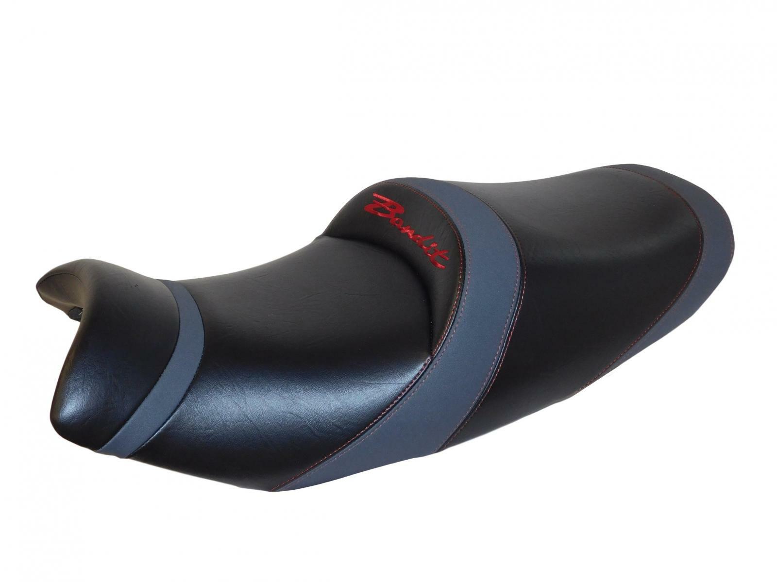 Selle grand confort Suzuki Bandit 1250 en cuir de gel Top Sellerie 2005-2009