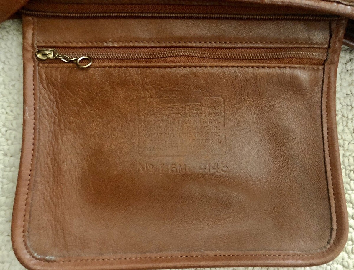Vintage Coach 80s ボディバッグ　ブラウン　USA 希少　379 Vintage Coach 80s ボディバッグブラウンUSA 希少379