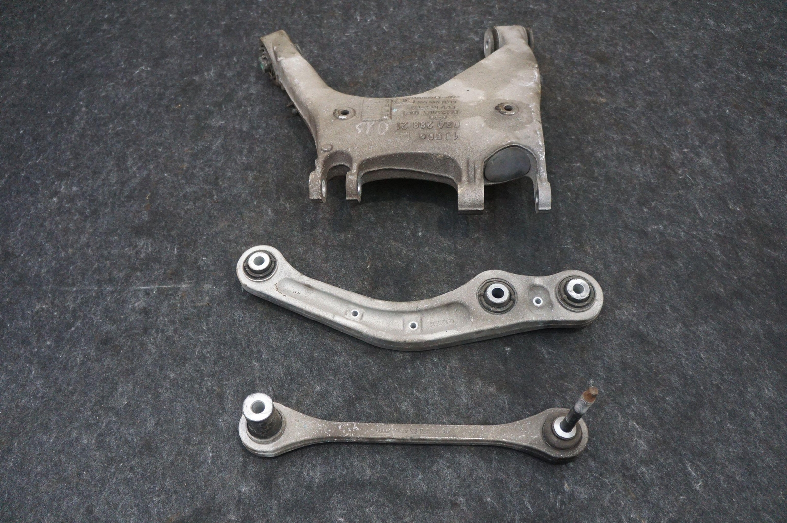 Set 3 Rear Left Control Arm 4E0511511G Bentley Continental Fying Spur 06-12