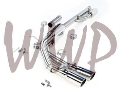 Stainless Pre-Axle CatBack Exhaust Muffler Kit 19-24 Silverado/Sierra 4.3L/5.3L
