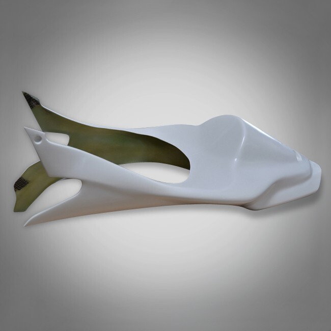 R.CLASS ドルチェ DR137 Kawasaki ZX 6 R GFK Racing Seat Rear Fairing | eBay