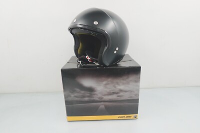 Matte Black Can-Am BRP Nolan N21 Open Face Helmet Helmet 4484811493 Size 2XL/2TG