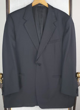 CANALI Mens Made in Italy 100 Pure Wool Tuxedo Dinner Jacket Black 1 Button