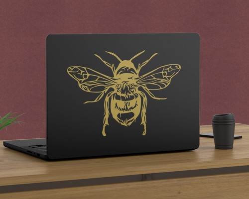 Bee Vinyl Decal – Realistic Silhouette Die Cut, Australian Made Bee Sticker - 第 10/42 張圖片