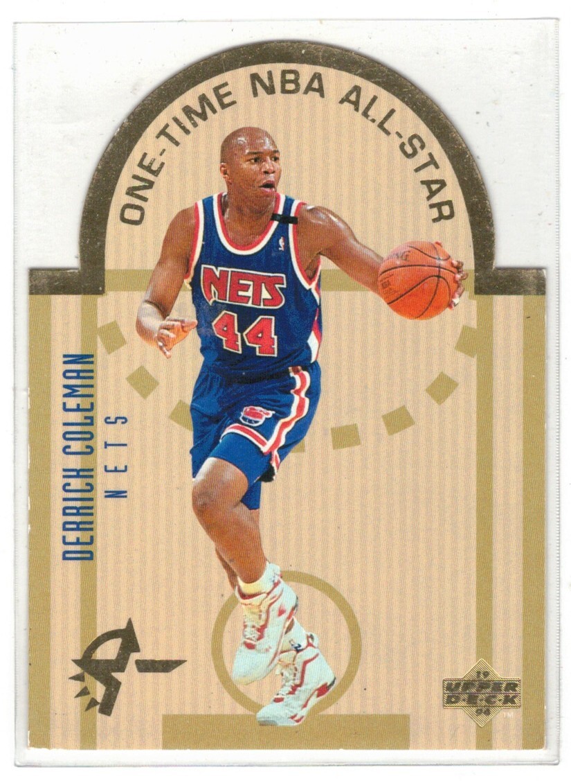 1993-94 UPPER DECK SE DIE ALL-STAR DERRICK COLEMAN #E10 SWEET!