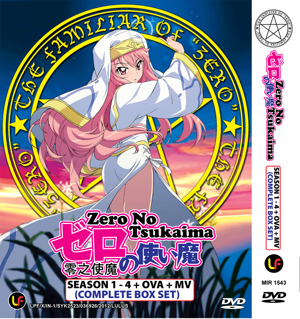 ANIME DVD~ZERO NO TSUKAIMA SEASON 1-4 VOL.1-49 END + OVA + MV