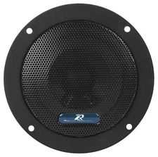 Power Acoustik 4" Midrange Speaker, 60W RMS/120W Max, 4 Ohm - Car Audio Speaker