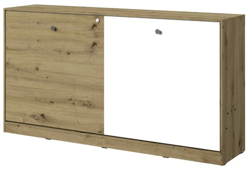 Schrankbett NERO16 Wandklappbett Schrankklappbett Wandbett Bett Horizontal90x200 - Bild 11 von 14