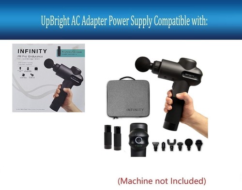 AC/DC Adapter für Infinity PR Pro Endurance 12MG021131 Schlagzeug Massagegerät - Bild 2 von 4